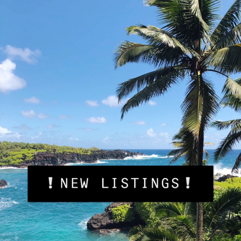 NEW LISTINGS